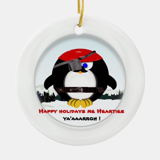 Adorno De Cerámica Pirata (Frente)