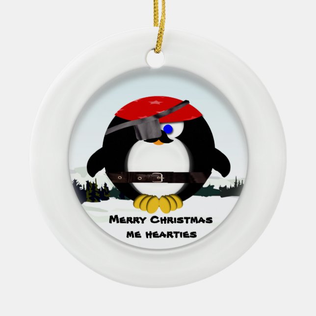 Adorno De Cerámica Pirata (Frente)