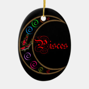 Adorno De Cerámica Pisces