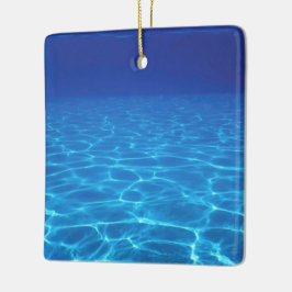 Adorno De Cerámica Piscina submarina vacía