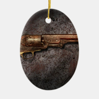 Adorno De Cerámica Pistola - Modelo 1851 - Revólver calibre 36