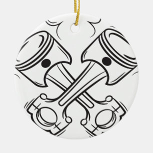 Adorno De Cerámica Pistones