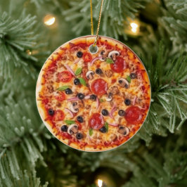 Adorno De Cerámica Pizza