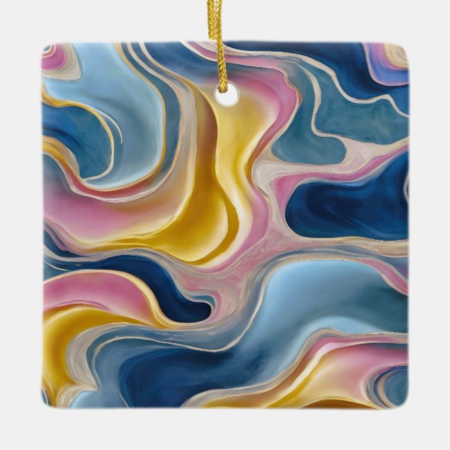 Adorno De Cerámica Placemat laminado (Anverso)