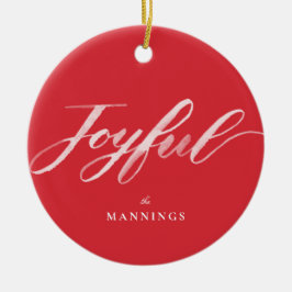 Adorno De Cerámica Plana de papel de pincel de color de agua alegre