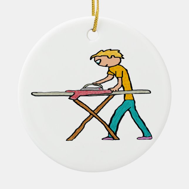 Adorno De Cerámica Planchar (Frente)