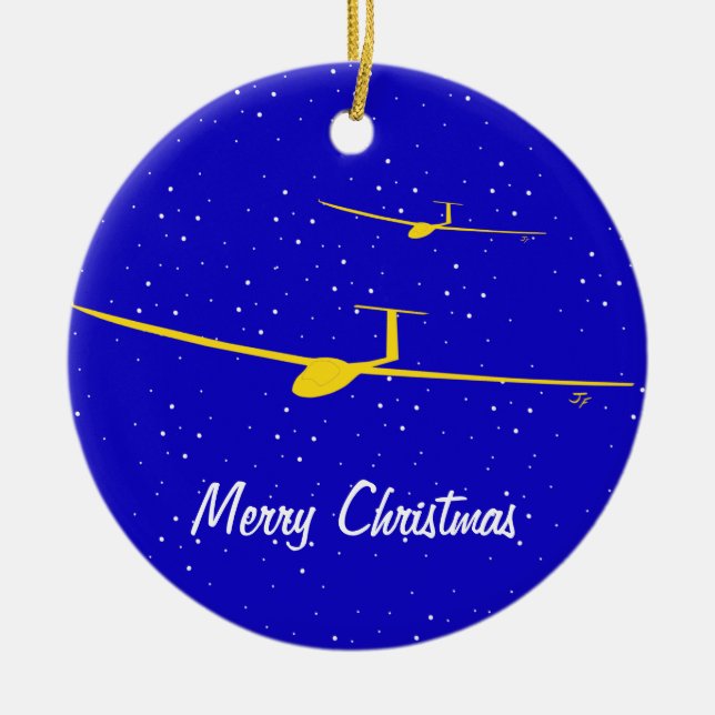 Adorno De Cerámica Planeador (Frente)