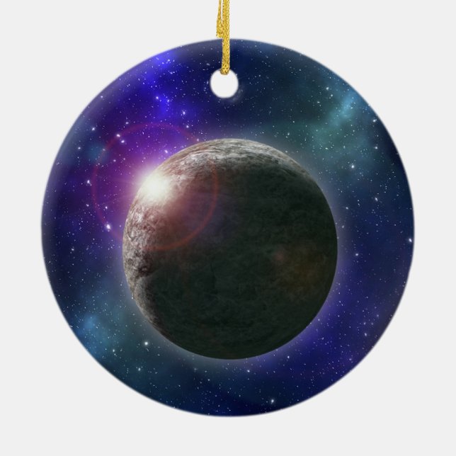Adorno De Cerámica Planeta De Sueños, (Atrás)