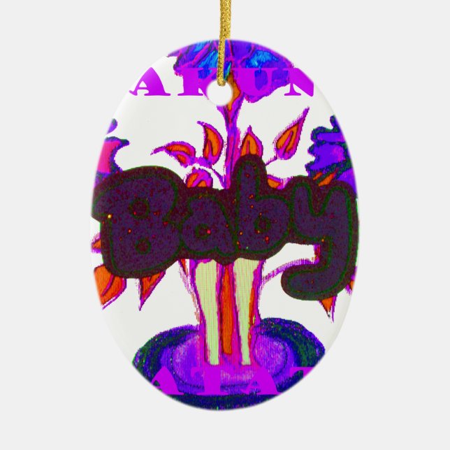 Adorno De Cerámica Planta de bebés Hakuna Matata regalos.png (Frente)