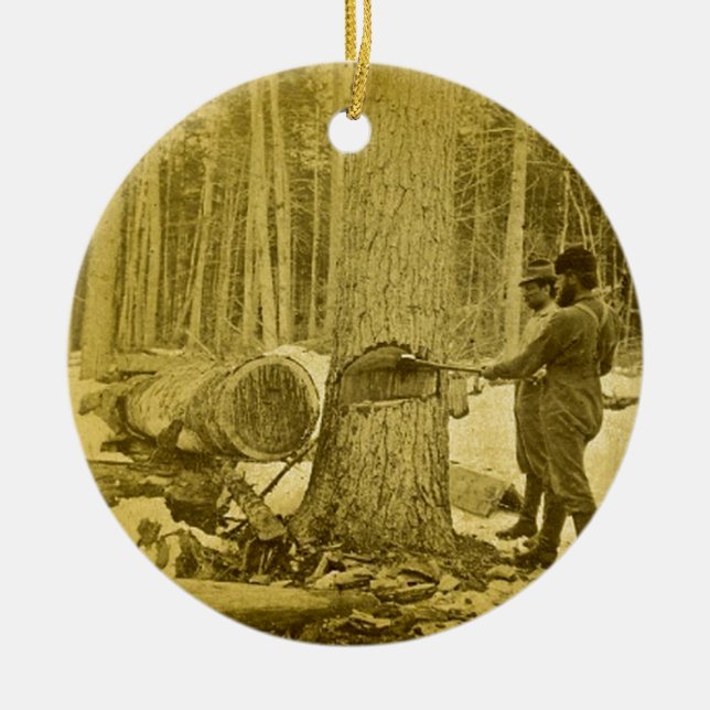 Adorno De Cerámica Plantaciones de piñas de los hermanos Saginaw MI (Frente)