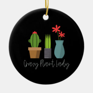 Adorno De Cerámica Plantas - Ladrón de plantas Locas