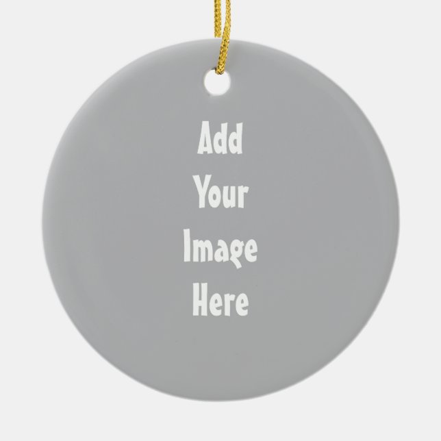 Adorno De Cerámica plantilla (Frente)