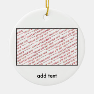 Adorno De Cerámica Plantilla para fotografía de grupo o clase