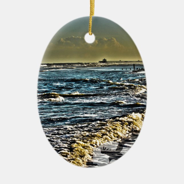 Adorno De Cerámica Playa de la locura, SC (Frente)