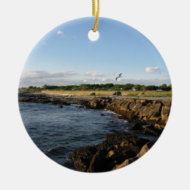 Adorno De Cerámica Playa de Newport (Frente)