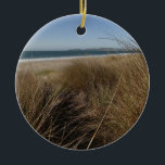 Adorno De Cerámica Playa Limantour en la costa nacional I de Point Re<br><div class="desc">Visitamos la costa nacional de Point Reyes en una época en la que teníamos las playas y los senderos casi todos para nosotros mismos (¡excepto por la fauna!). Aquí hay una imagen de la costa de California desde la playa de Limantour en un día soleado pero ventoso. También se incluye...</div>