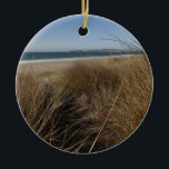 Adorno De Cerámica Playa Limantour en Point Reyes National Seashore I<br><div class="desc">Visitamos Point Reyes National Seashore en un momento en que teníamos las playas y senderos casi todos para nosotros (¡excepto por la vida silvestre!). Aquí hay una imagen de la costa de California desde la playa Limantour en un día soleado pero ventoso. También aparece como el fondo de pantalla panorámico...</div>
