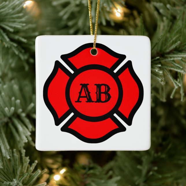 Adorno De Cerámica Plaza de la Cruz de St. Florian (estilo 1) (Árbol)