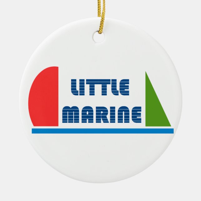 Adorno De Cerámica poco marino (Frente)
