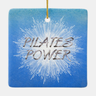 Adorno De Cerámica Poder SUPERIOR de Pilates