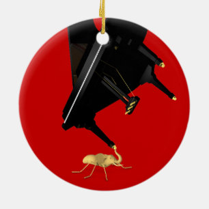 Adorno De Cerámica Poderosa elefante