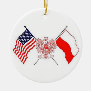 ADORNO DE CERÁMICA POLACO AMERICANO