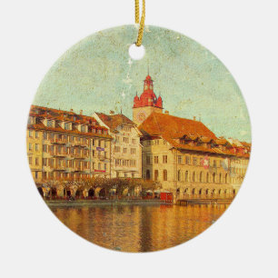 Adorno de Cerámica Polaroides de Lucerna