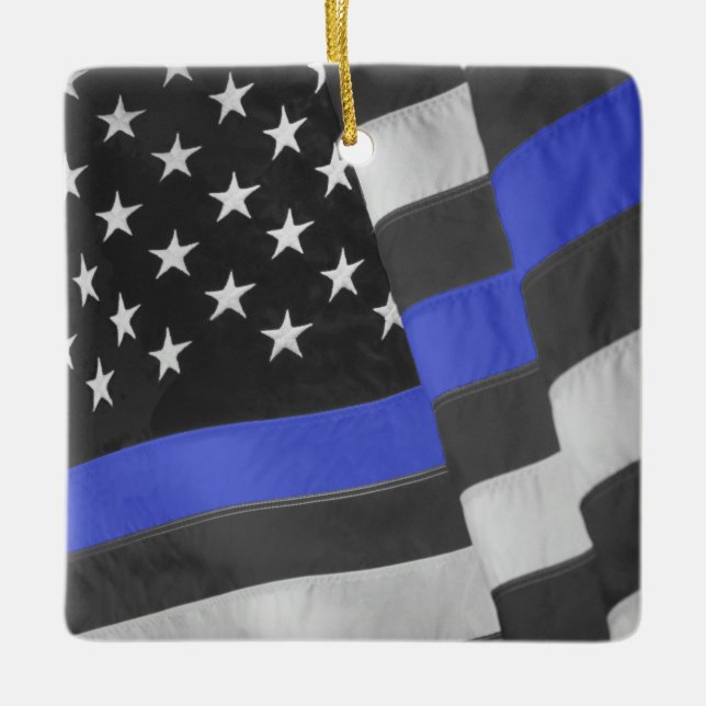 Adorno De Cerámica Policía (Anverso)