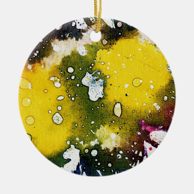 Adorno De Cerámica Policromópico #7 (Frente)