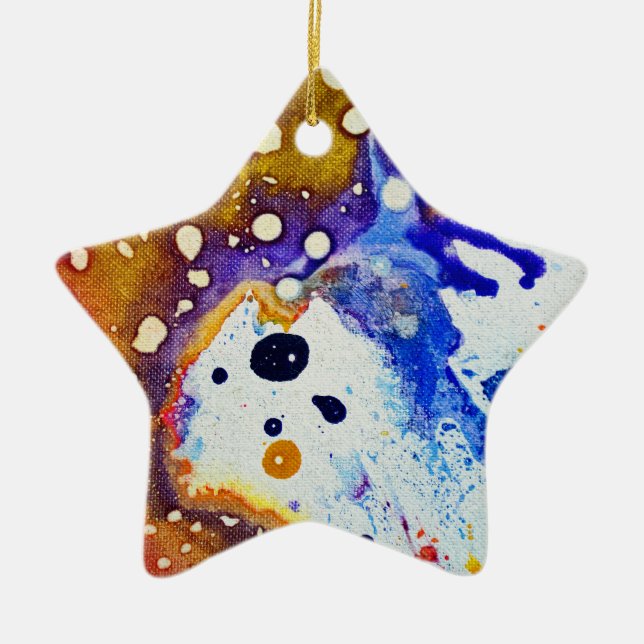 Adorno De Cerámica Policromoptic #1B de Michael Moffa (Frente)