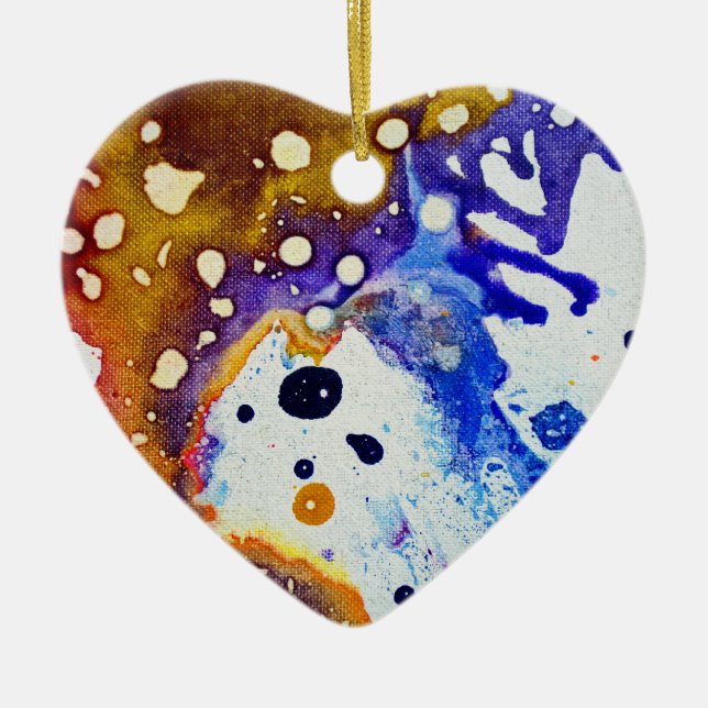 Adorno De Cerámica Policromoptic #1B de Michael Moffa (Frente)