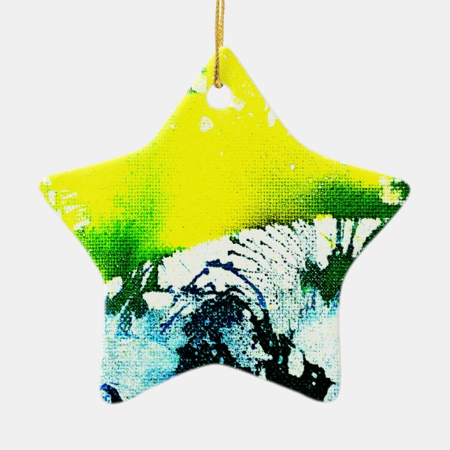 Adorno De Cerámica Policromoptic #2A de Michael Moffa (Frente)