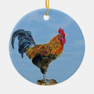 Adorno De Cerámica Pollo del animal del personalizar del cielo del