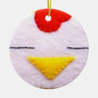 Adorno De Cerámica Pollo dulce y suave