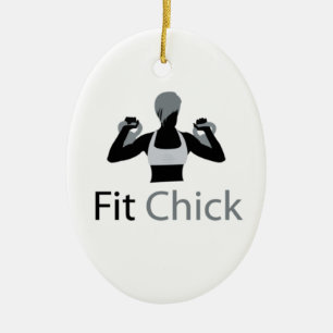 Adorno De Cerámica Polluelo apto con Kettlebells