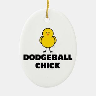 Adorno De Cerámica Polluelo de Dodgeball