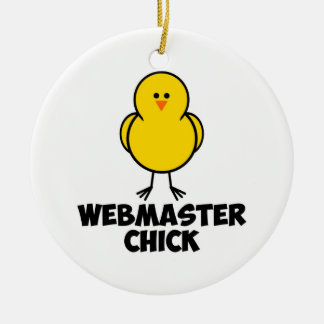 Adorno De Cerámica Polluelo del Webmaster