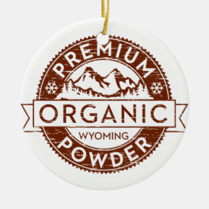 Adorno De Cerámica Polvo orgánico superior de Wyoming