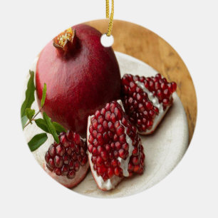 Adorno De Cerámica Pomegranato