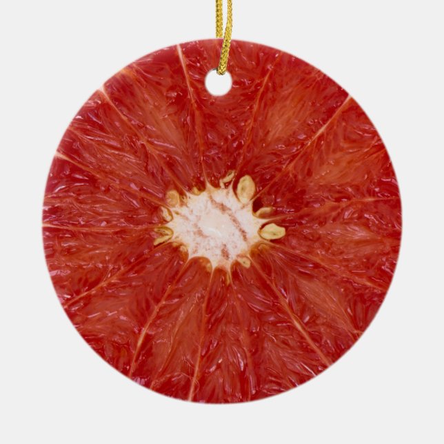 Adorno De Cerámica Pomelo (Frente)