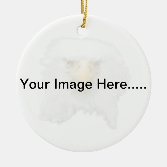 Adorno De Cerámica Pon aquí tu imagen (Frente)