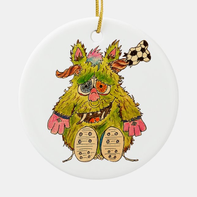 Adorno De Cerámica ¡Ponme En Entrenador! (Frente)