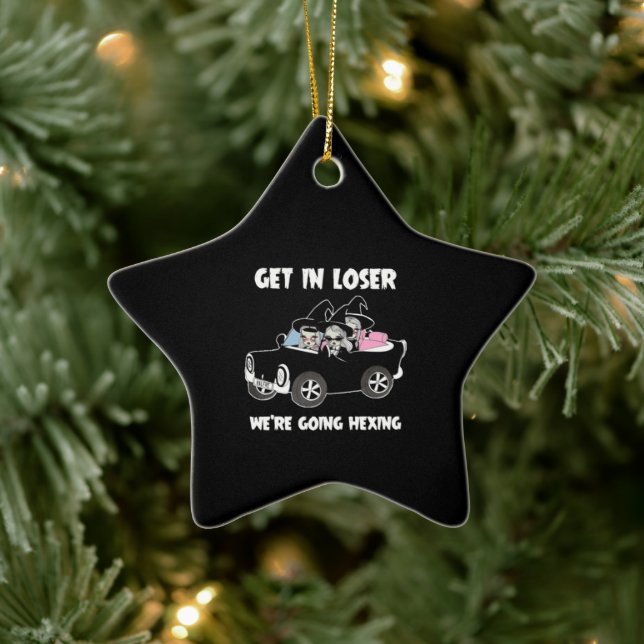 Adorno De Cerámica ponnos perdedores vamos a hexancar auto (Árbol)