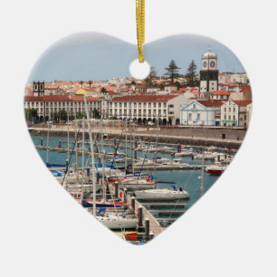 Adorno De Cerámica Ponta Delgada - Azores