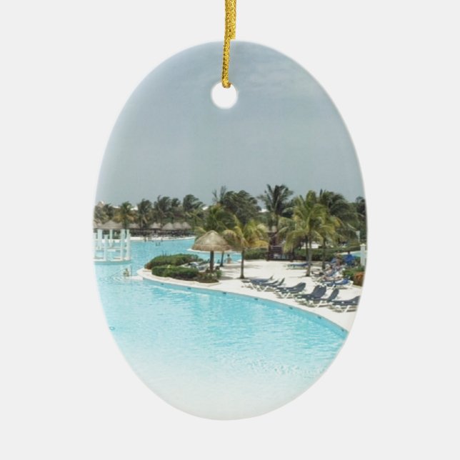Adorno De Cerámica poolside (Frente)