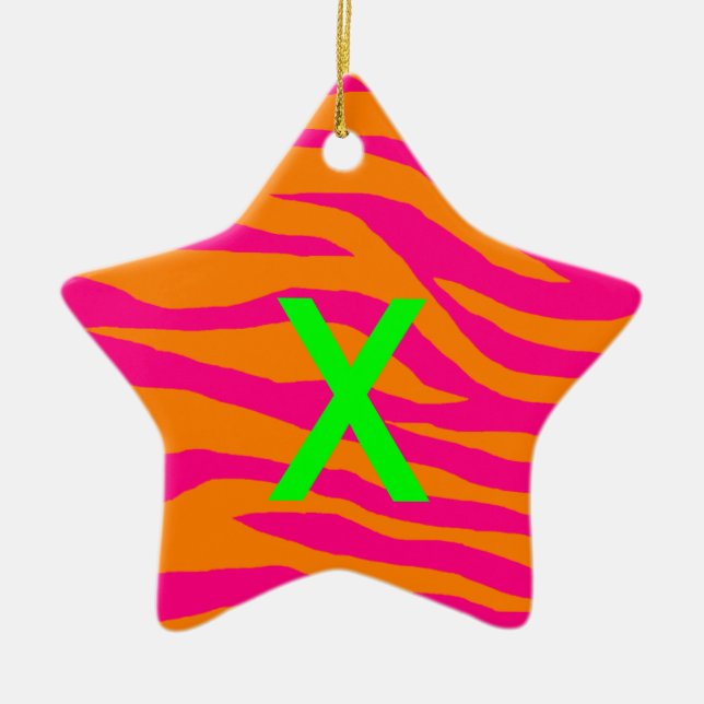 Adorno De Cerámica Pop Zebra (Frente)