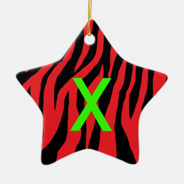 Adorno De Cerámica Pop Zebra (Frente)