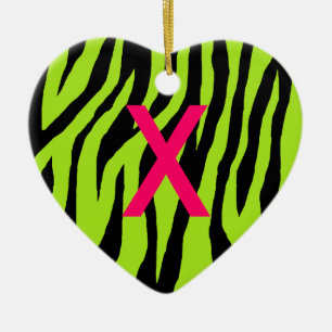 Adorno De Cerámica Pop Zebra