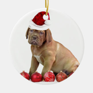 Adorno De Cerámica Popo de Christas Dogue de Bordeaux