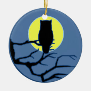Adorno De Cerámica Por la sombra de la luna